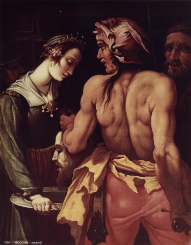 Olivi Fotocolor — Cesari Giuseppe - sec. XVI/ XVII - Carnefice presenta a Salome la testa di san Giovanni Battista — insieme
